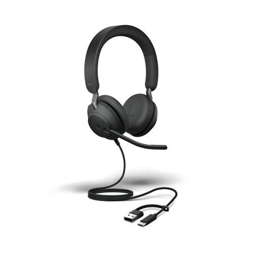 Jabra - Headset - Evolve2 40 SE USB C/A MS Stere