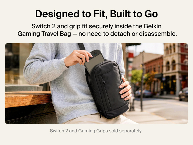 Belkin - Switch 2 Travel Pouch Black - Lithium - Para Universal
