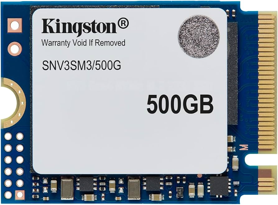 Kingston - Internal hard drive - 500 GB - M.2 2230 - Solid state drive - NV3 M.2 2230 PCIe 4.0 NVMe