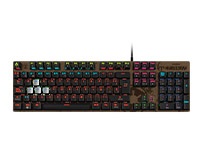 Primus Gaming - Keyboard - Wireless - Spanish (Latin American) - 2.4 GHz - Ergonomic Design - Black