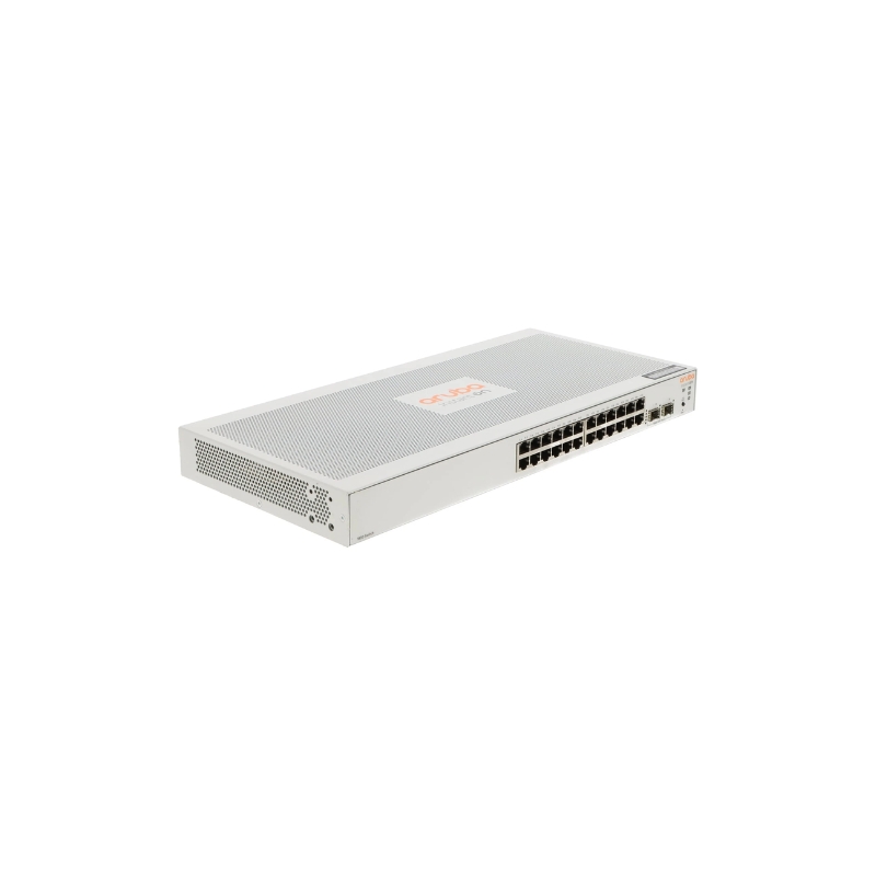 HPE Networking Instant On 1830 24G 2SFP Switch - Conmutador - inteligente - 24 x 10/100/1000 + 2 x Gigabit SFP - sobremesa, montaje en rack