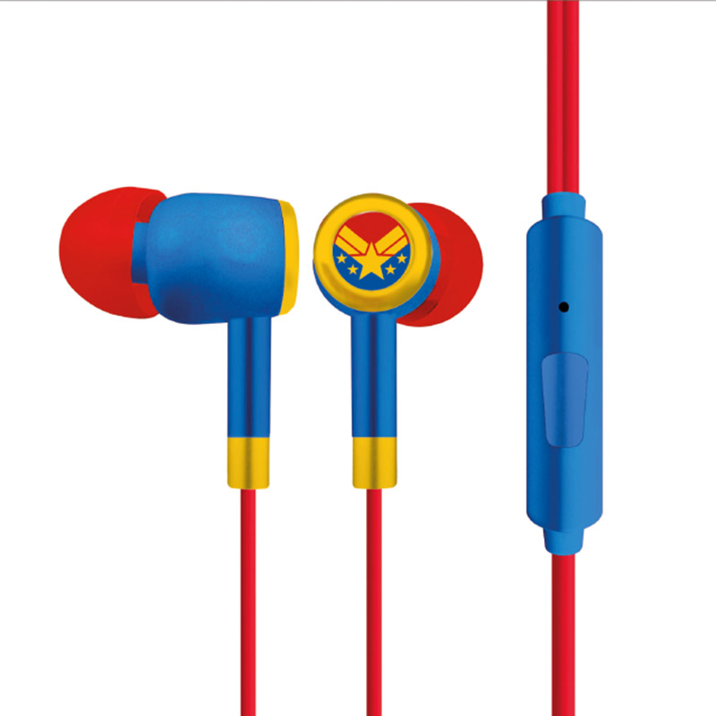 Xtech - XTE-M100CM - Earphones - Para Cellular phone - Wired - Marvel CaptainMarvel